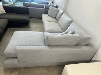 ⭐️Lounge lovers L shape sofa | Pre-owned – Steam cleaned | SYDNEY WIDE DELIVERY