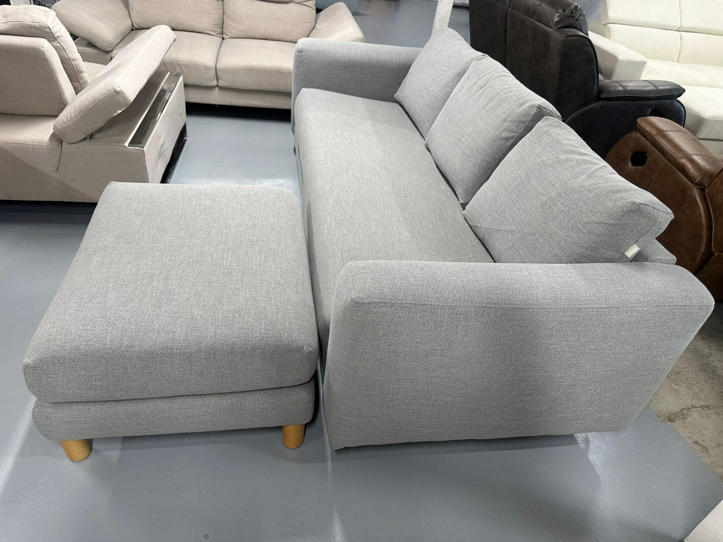 ⭐️Koala Three seater with ottoman  | Pre-owned – Steam cleaned | SYDNEY WIDE DELIVERY