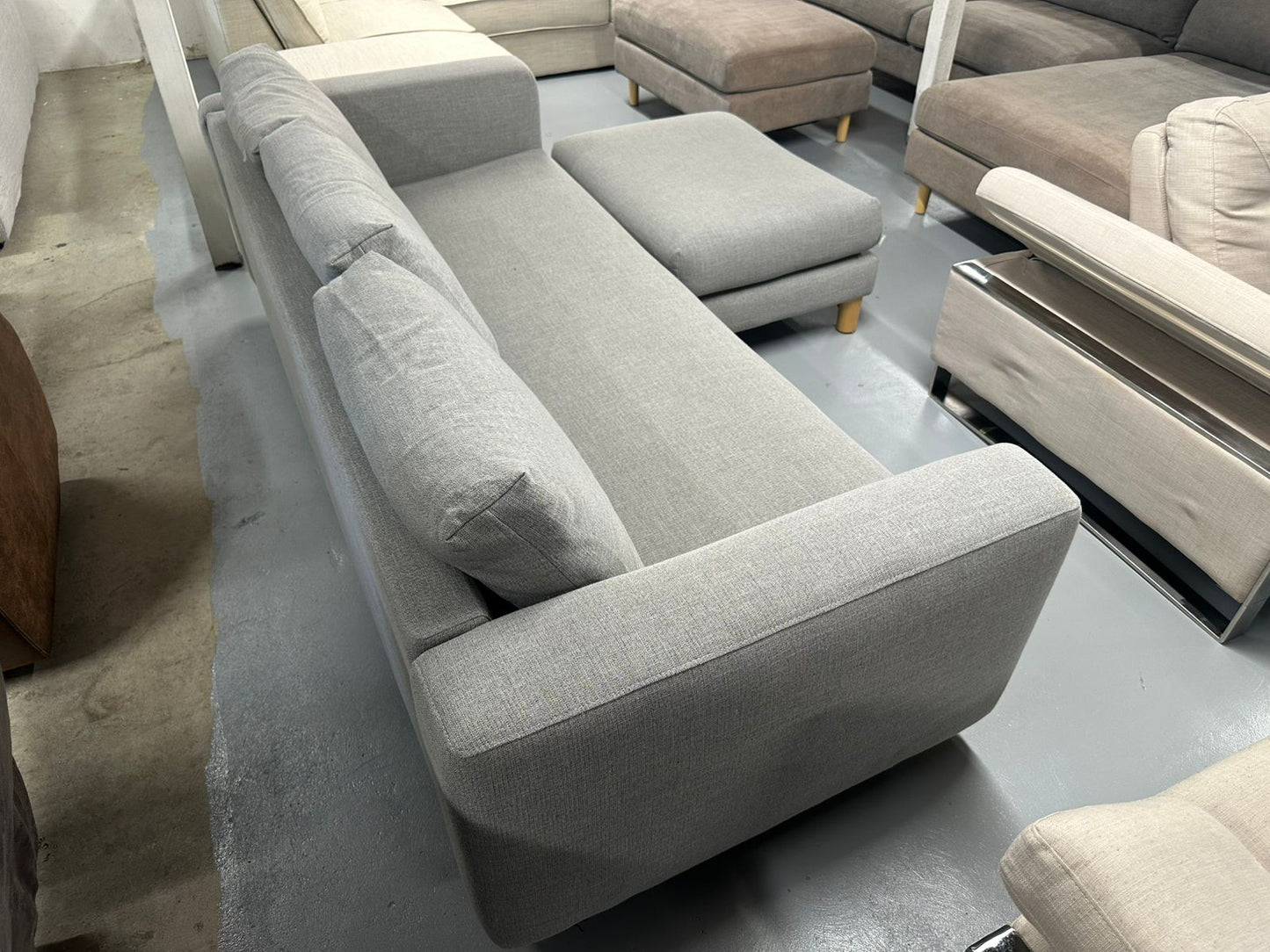 ⭐️Koala Three seater with ottoman  | Pre-owned – Steam cleaned | SYDNEY WIDE DELIVERY