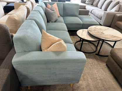 ⭐️ Blue Corner sofa | Pre-owned – Steam cleaned | SYDNEY WIDE DELIVERY