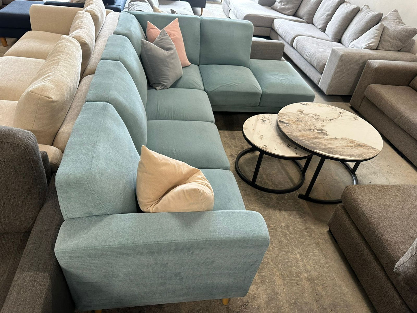 ⭐️ Blue Corner sofa | Pre-owned – Steam cleaned | SYDNEY WIDE DELIVERY