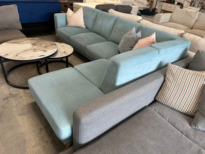 ⭐️ Blue Corner sofa | Pre-owned – Steam cleaned | SYDNEY WIDE DELIVERY