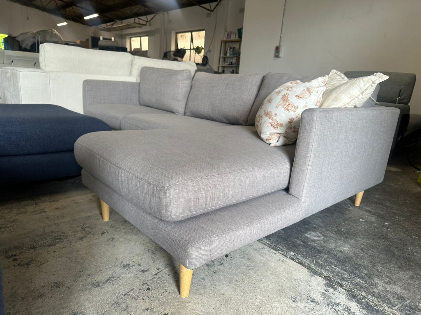 ⭐️Freedom grey L shape sofa  | Pre-owned – Steam cleaned | SYDNEY WIDE DELIVERY