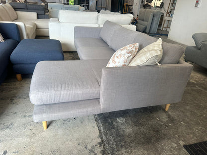 ⭐️Freedom grey L shape sofa  | Pre-owned – Steam cleaned | SYDNEY WIDE DELIVERY