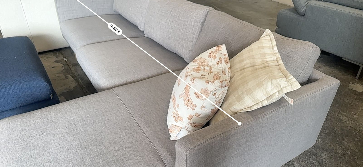 ⭐️Freedom grey L shape sofa  | Pre-owned – Steam cleaned | SYDNEY WIDE DELIVERY