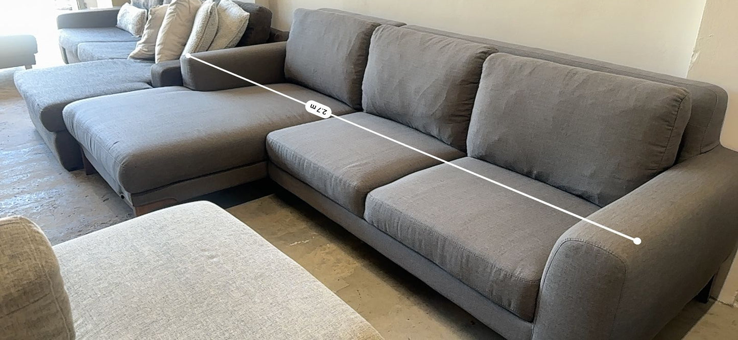 ⭐️ Nick Scali L shape sofa  | Pre-owned – Steam cleaned | SYDNEY WIDE DELIVERY