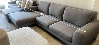 ⭐️ Nick Scali L shape sofa  | Pre-owned – Steam cleaned | SYDNEY WIDE DELIVERY