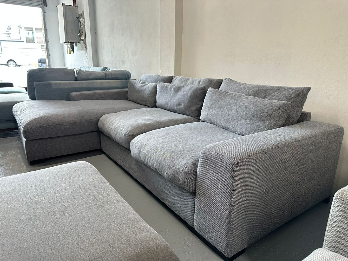 ⭐️Grey L-shape Sofa | Pre-owned – Steam cleaned | SYDNEY WIDE DELIVERY