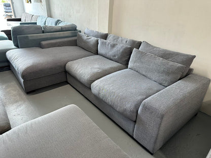 ⭐️Grey L-shape Sofa | Pre-owned – Steam cleaned | SYDNEY WIDE DELIVERY