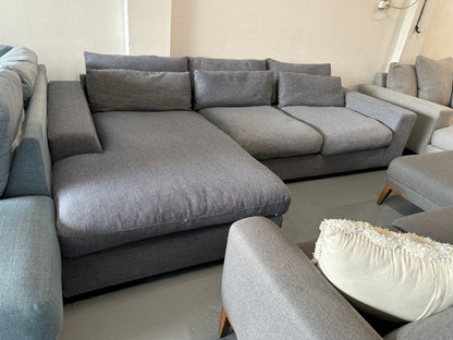 ⭐️Grey L-shape Sofa | Pre-owned – Steam cleaned | SYDNEY WIDE DELIVERY