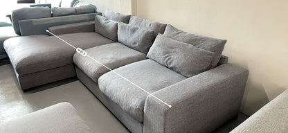 ⭐️Grey L-shape Sofa | Pre-owned – Steam cleaned | SYDNEY WIDE DELIVERY
