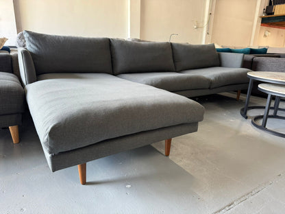 ⭐️ Gray L-shape Sofa | Pre-owned – Steam cleaned | SYDNEY WIDE DELIVERY