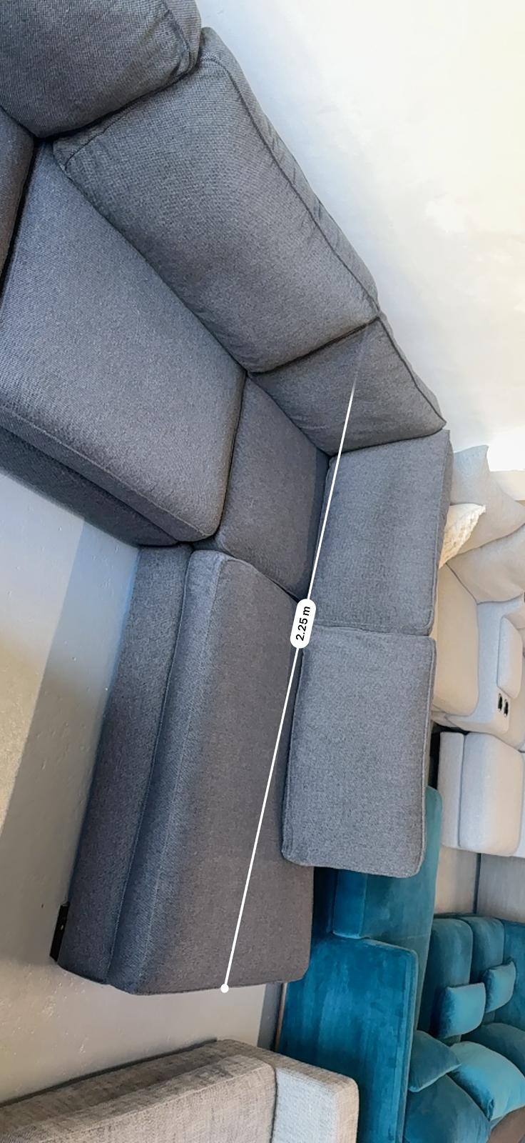 ⭐️ Charcoal L-shape Sofa | Pre-owned – Steam cleaned | SYDNEY WIDE DELIVERY