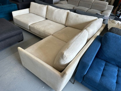 ⭐️ Beige corner sofa | Pre-owned – Steam cleaned | SYDNEY WIDE DELIVERY