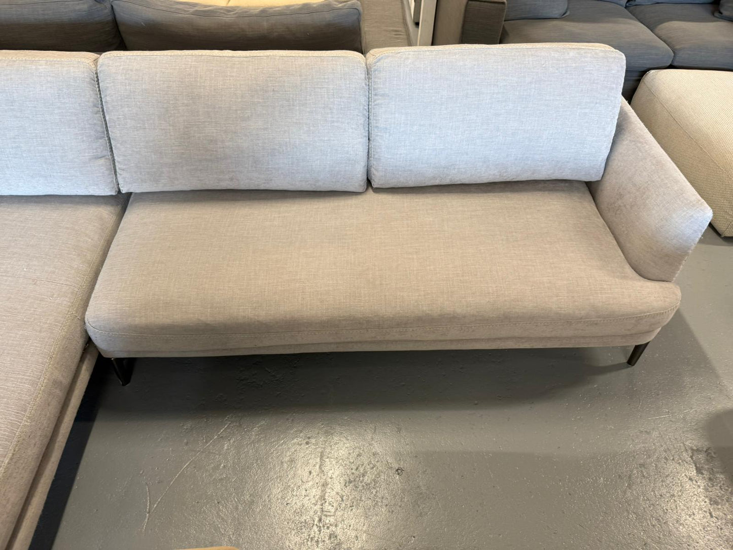 ⭐️ Beige L-shape Sofa | Pre-owned – Steam cleaned | SYDNEY WIDE DELIVERY