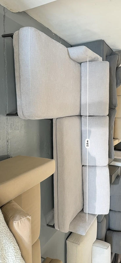 ⭐️ Beige L-shape Sofa | Pre-owned – Steam cleaned | SYDNEY WIDE DELIVERY