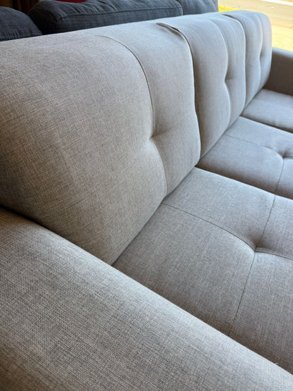 ⭐️ Beige Reversible chaise L-shape Sofa | Pre-owned – Steam cleaned | SYDNEY WIDE DELIVERY