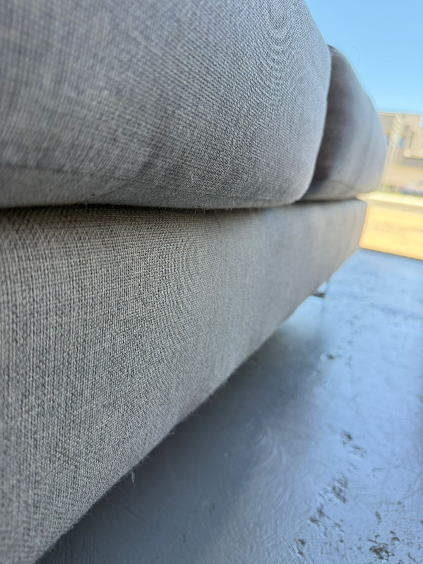 ⭐️ Beige Reversible chaise L-shape Sofa | Pre-owned – Steam cleaned | SYDNEY WIDE DELIVERY