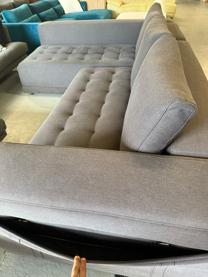 ⭐️ King Living Felix left-hand chaise Sofa | Pre-owned – Steam cleaned | SYDNEY WIDE DELIVERY
