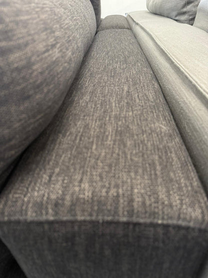 ⭐️ Charcoal modular L shape with ottoman  | Pre-owned – Steam cleaned | SYDNEY WIDE DELIVERY