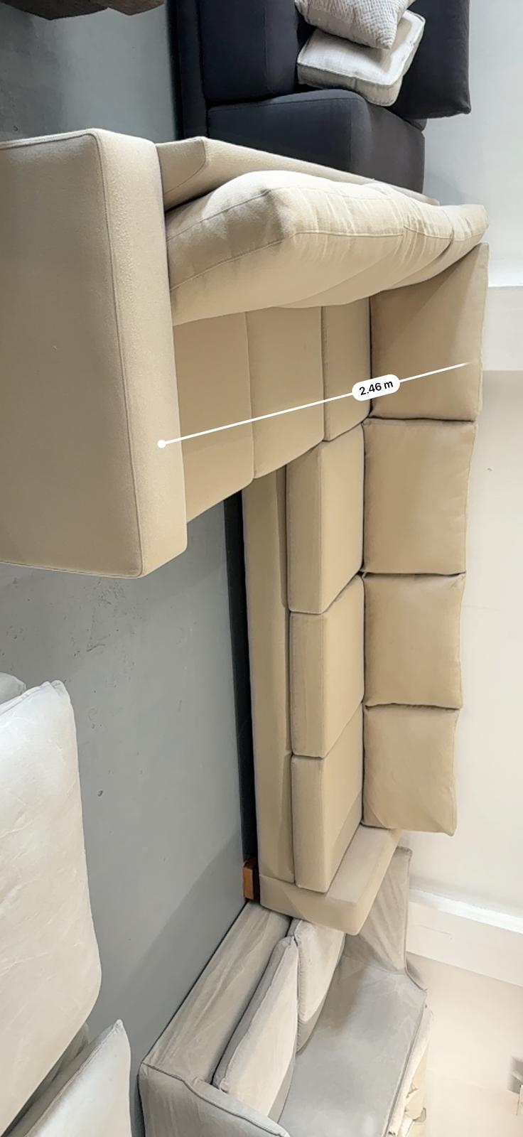 ⭐️ Beige L-shape Sofa | Pre-owned – Steam cleaned | SYDNEY WIDE DELIVERY