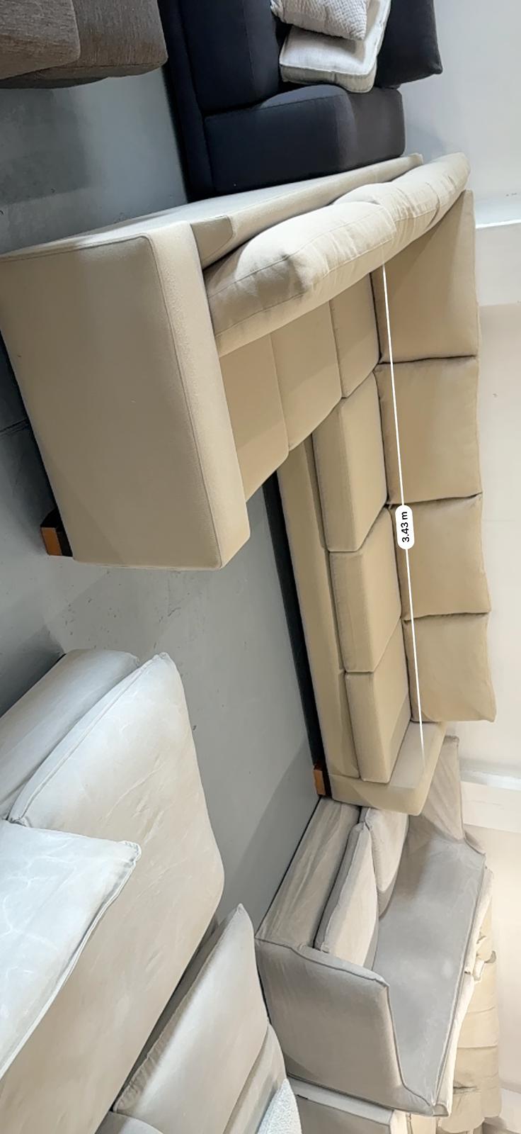 ⭐️ Beige L-shape Sofa | Pre-owned – Steam cleaned | SYDNEY WIDE DELIVERY