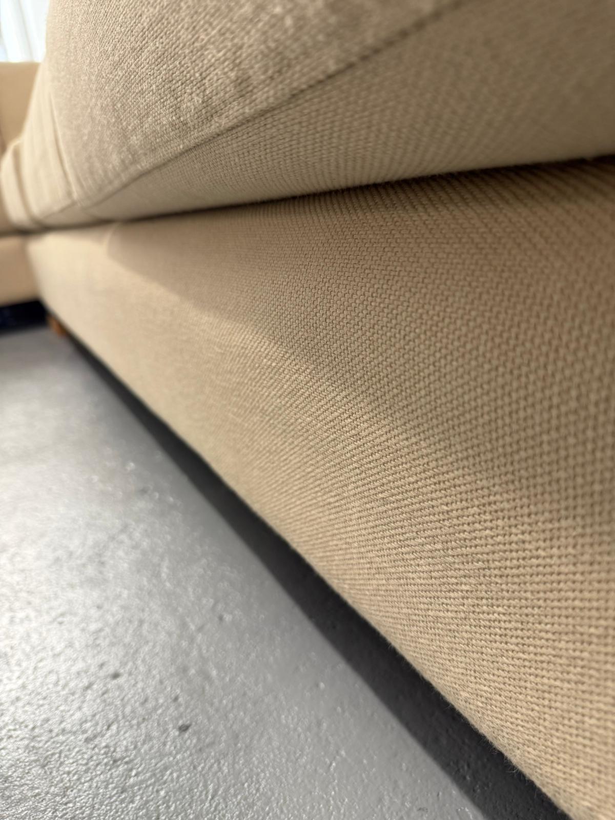 ⭐️ Beige L-shape Sofa | Pre-owned – Steam cleaned | SYDNEY WIDE DELIVERY