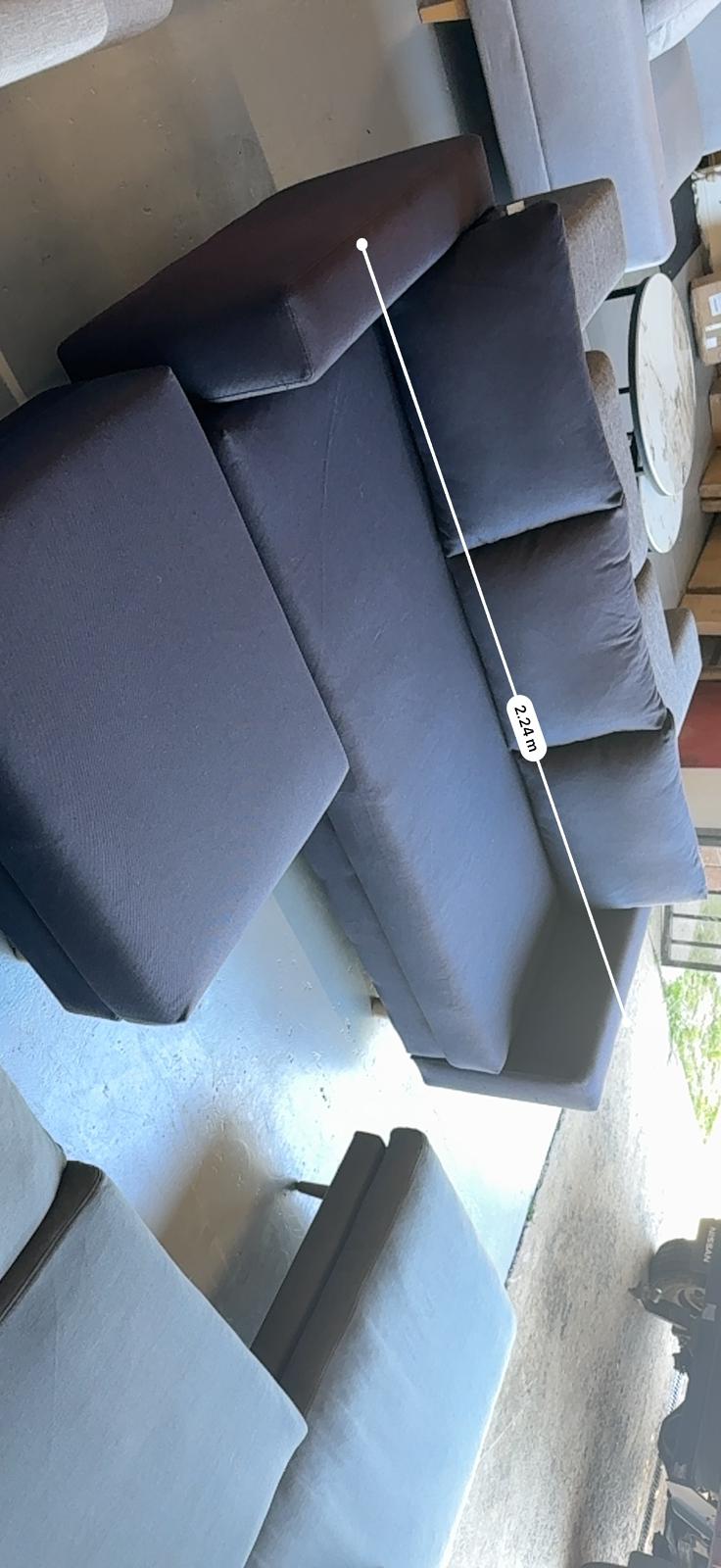 ⭐️ Koala 3 seater with ottoman (Navy blue ) | Pre-owned – Steam cleaned | SYDNEY WIDE DELIVERY