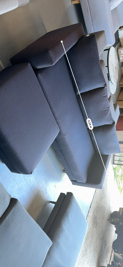 ⭐️ Koala 3 seater with ottoman (Navy blue ) | Pre-owned – Steam cleaned | SYDNEY WIDE DELIVERY