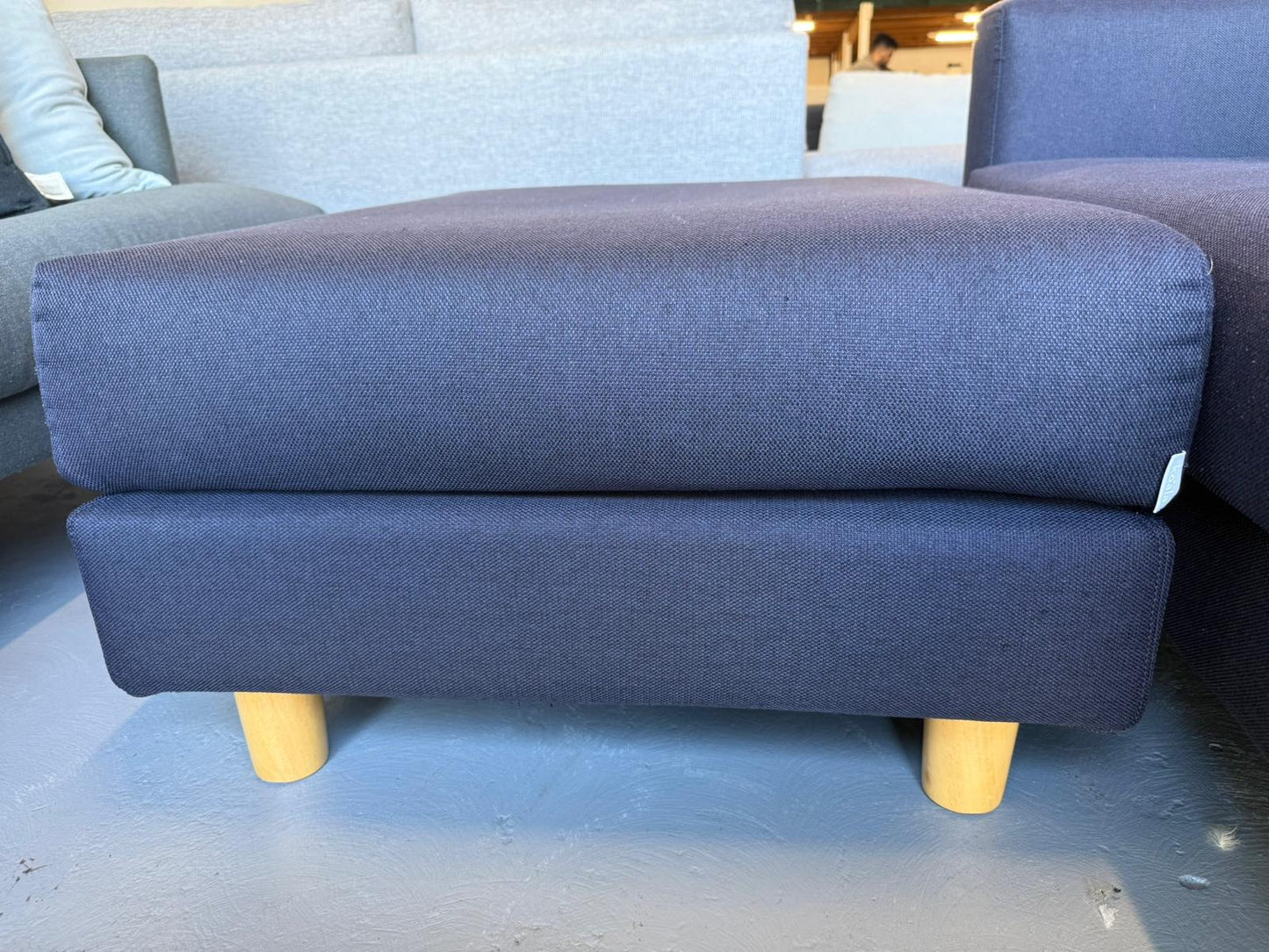 ⭐️ Koala 3 seater with ottoman (Navy blue ) | Pre-owned – Steam cleaned | SYDNEY WIDE DELIVERY