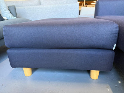 ⭐️ Koala 3 seater with ottoman (Navy blue ) | Pre-owned – Steam cleaned | SYDNEY WIDE DELIVERY