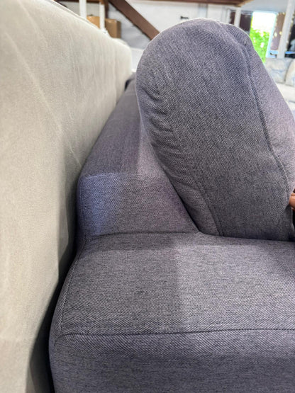 ⭐️ Freedom L shape charcoal sofa  | Pre-owned – Steam cleaned | SYDNEY WIDE DELIVERY