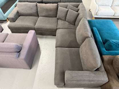 ⭐️Harvey Norman Corner lounge L shape Sofa | Pre-owned – Steam cleaned | SYDNEY WIDE DELIVERY