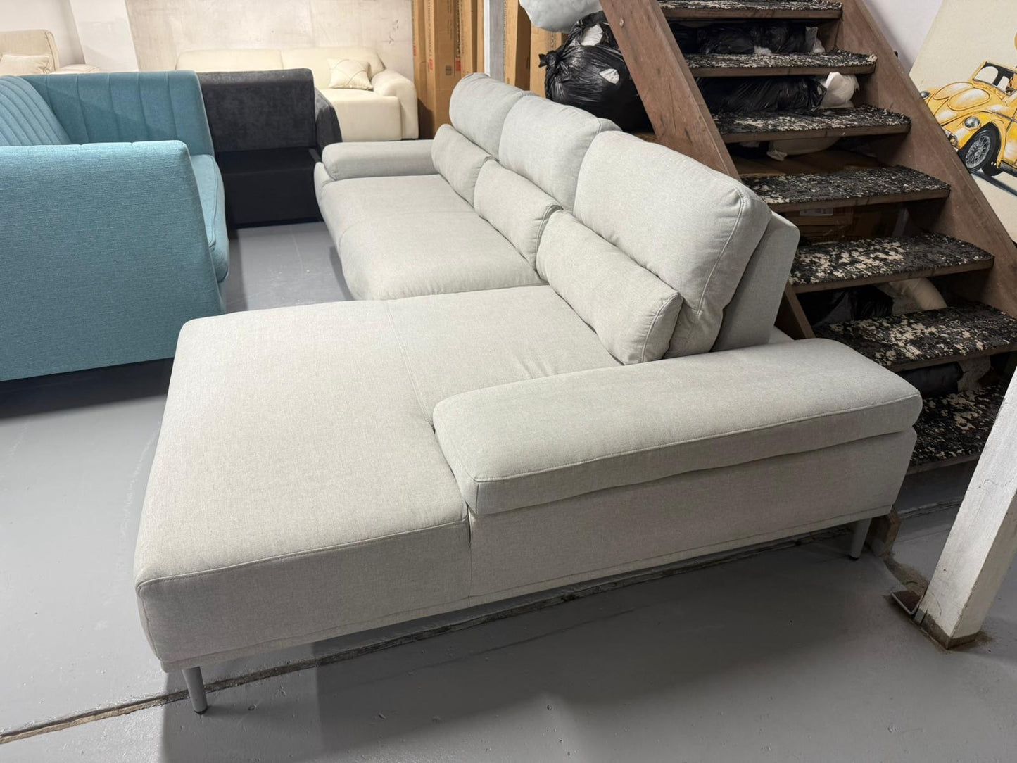 ⭐️ Platinum adjustable depth lounge  | Pre-owned – Steam cleaned | SYDNEY WIDE DELIVERY