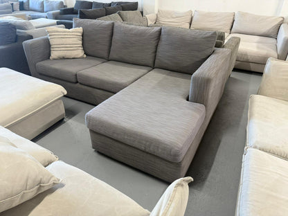 ⭐️Molmic grey L shape sofa | Pre-owned – Steam cleaned | SYDNEY WIDE DELIVERY