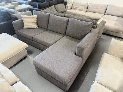 ⭐️Molmic grey L shape sofa | Pre-owned – Steam cleaned | SYDNEY WIDE DELIVERY