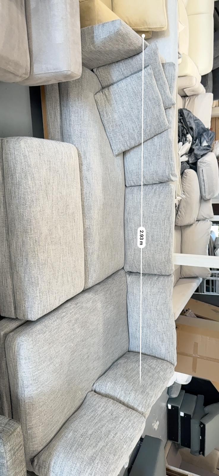 ⭐️ Grey L-shape Sofa with Ottoman | Pre-owned – Steam cleaned | SYDNEY WIDE DELIVERY