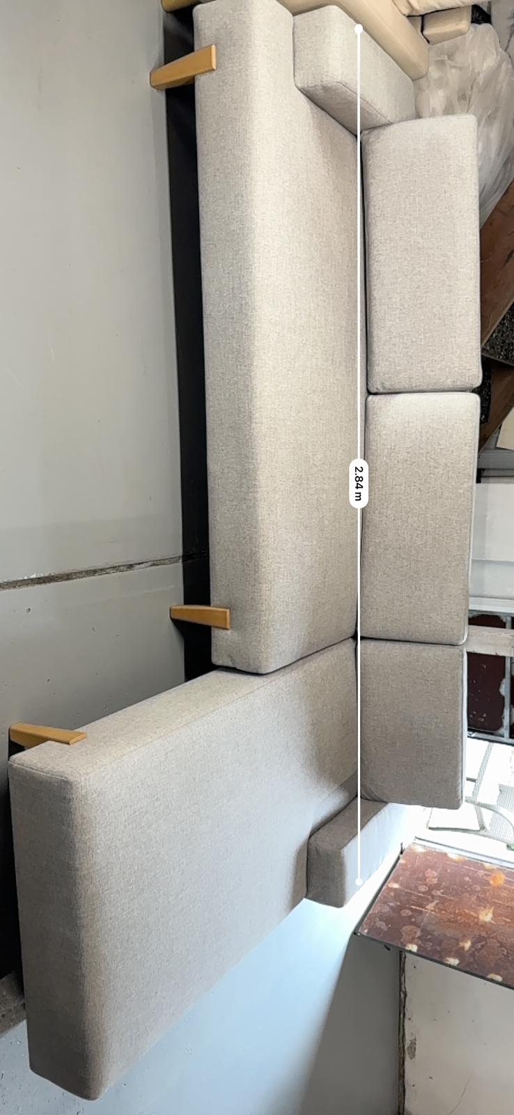 ⭐️ Beige L-shape Sofa | Pre-owned – Steam cleaned | SYDNEY WIDE DELIVERY
