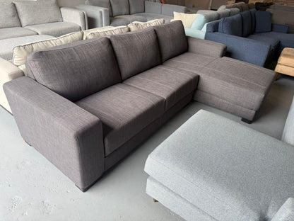 ⭐️ Domayne Charcoal L shape Sofa | Pre-owned – Steam cleaned | SYDNEY WIDE DELIVERY