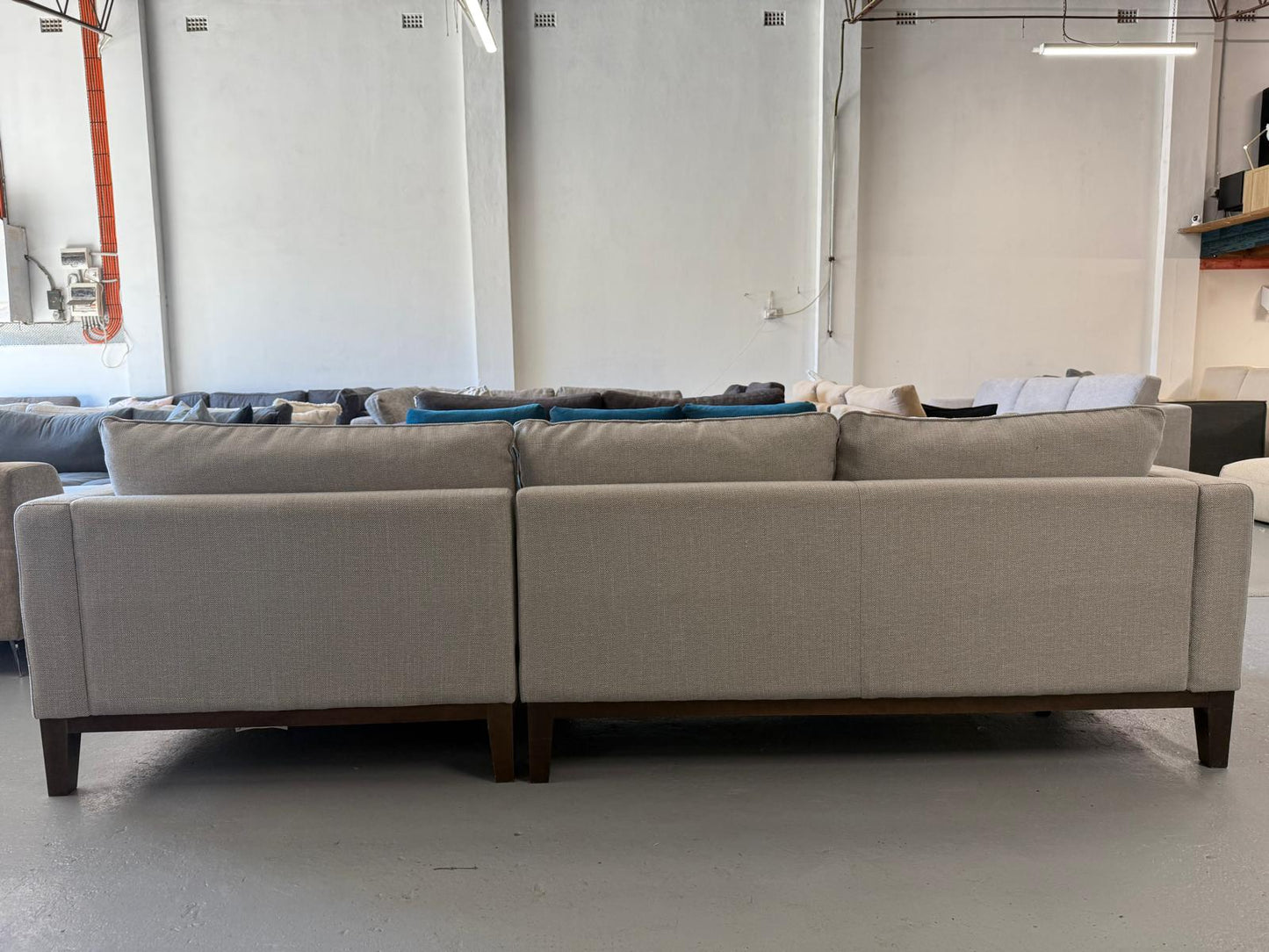⭐️Freedom Marley Grey L-shape Sofa | Pre-owned – Steam cleaned | SYDNEY WIDE DELIVERY