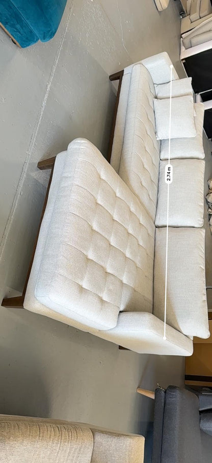 ⭐️Freedom Marley Grey L-shape Sofa | Pre-owned – Steam cleaned | SYDNEY WIDE DELIVERY