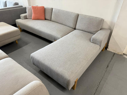 ⭐️ OZ design L shape Sofa | Pre-owned – Steam cleaned | SYDNEY WIDE DELIVERY
