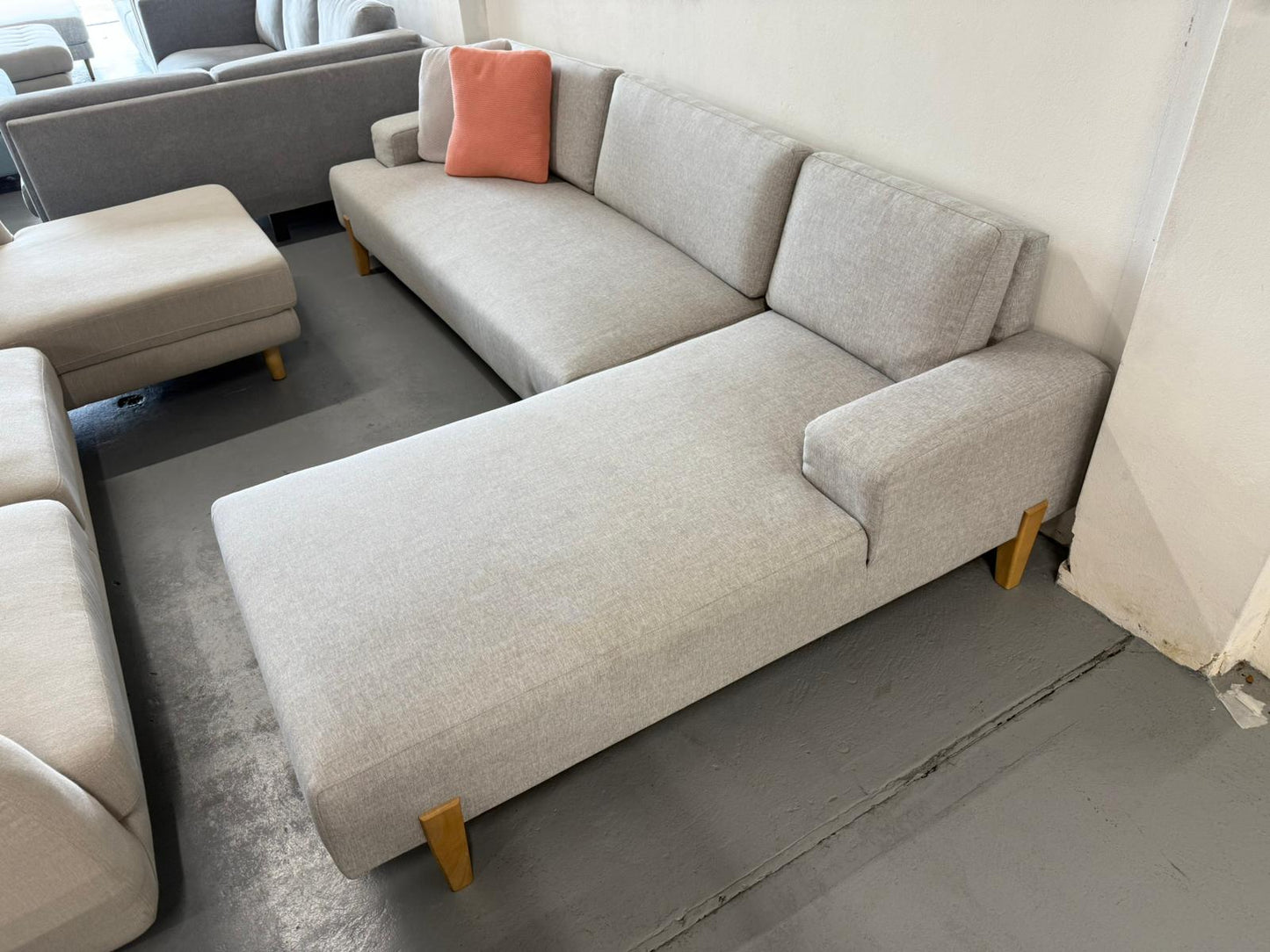 ⭐️ OZ design L shape Sofa | Pre-owned – Steam cleaned | SYDNEY WIDE DELIVERY