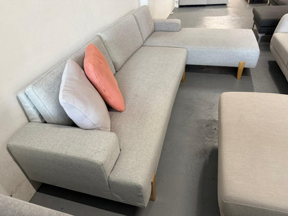 ⭐️ OZ design L shape Sofa | Pre-owned – Steam cleaned | SYDNEY WIDE DELIVERY