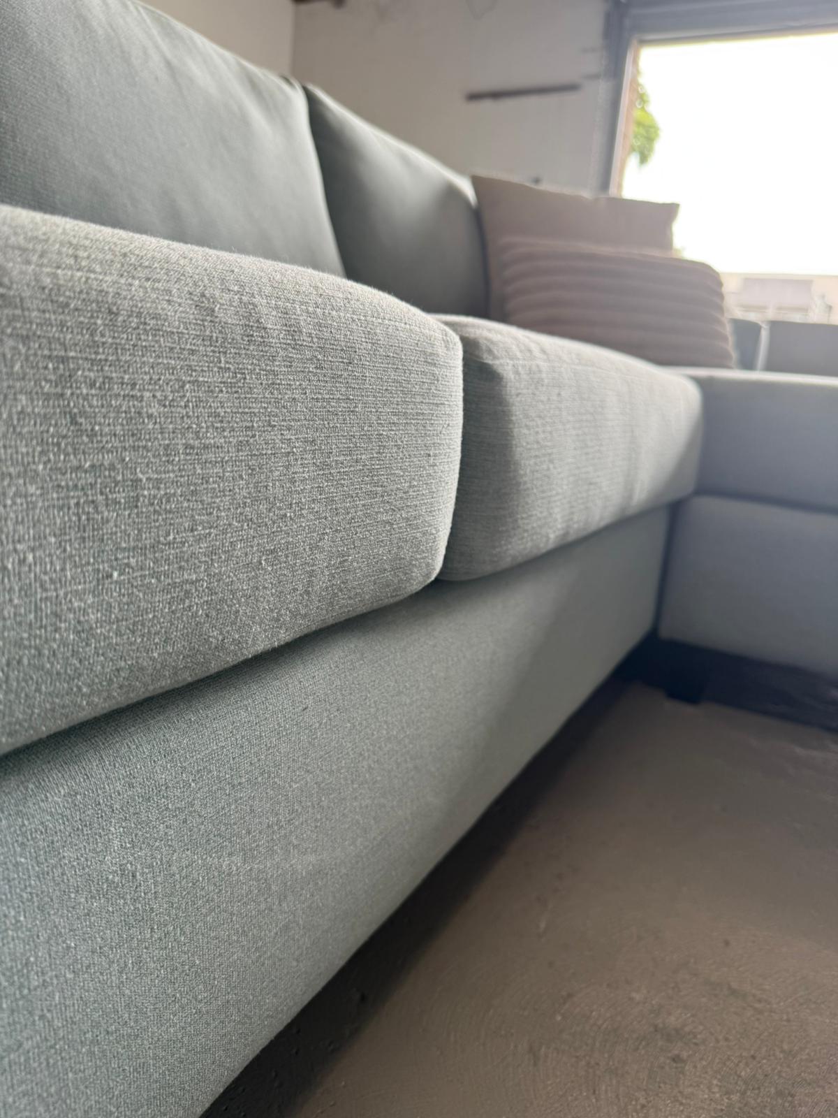 ⭐️ Australian made L shape Reversable chaise sofa | Pre-owned – Steam cleaned | SYDNEY WIDE DELIVERY