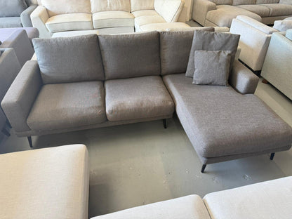 ⭐️ Freedom charcoal L shape Sofa | Pre-owned – Steam cleaned | SYDNEY WIDE DELIVERY