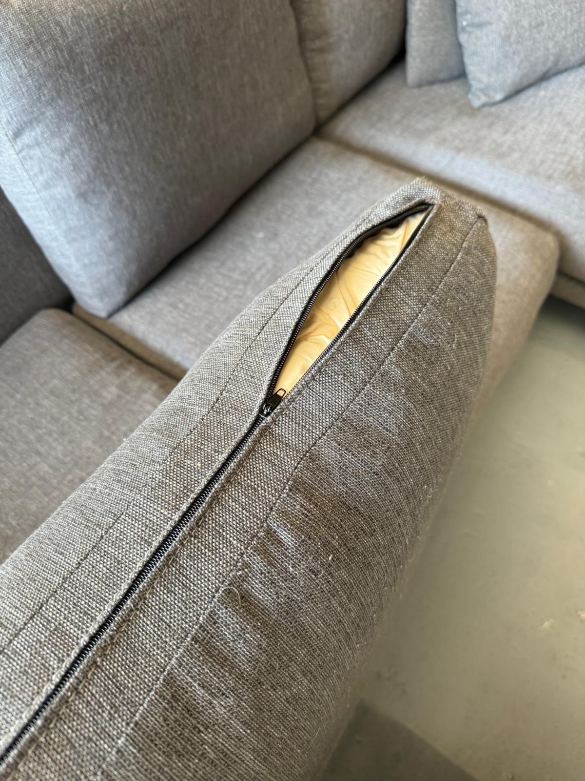 ⭐️ Freedom charcoal L shape Sofa | Pre-owned – Steam cleaned | SYDNEY WIDE DELIVERY