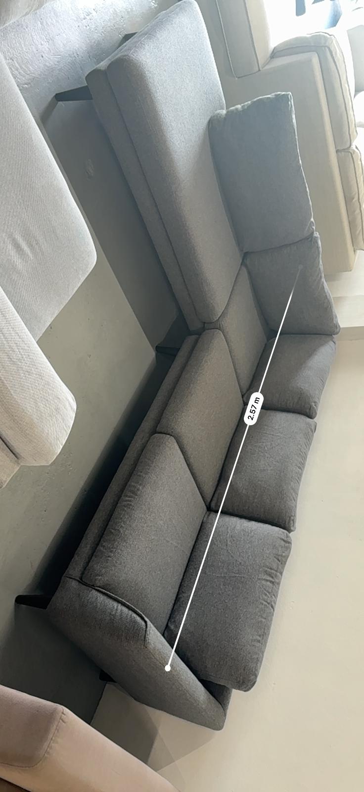 ⭐️Freedom charcoal L shape Sofa | Pre-owned – Steam cleaned | SYDNEY WIDE DELIVERY