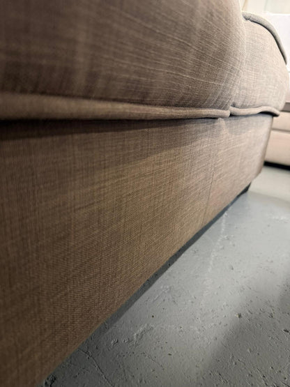 ⭐️ James lanes mocha L shape Sofa | Pre-owned – Steam cleaned | SYDNEY WIDE DELIVERY