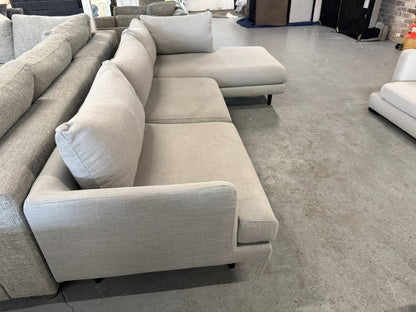 ⭐️ Freedom grey L-shape Sofa | Pre-owned – Steam cleaned | SYDNEY WIDE DELIVERY